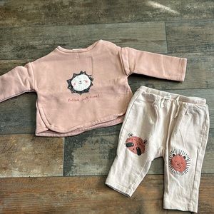 Zara Baby Matching Sweat Set